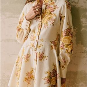 Sezane Caprice Floral Dress In Ella